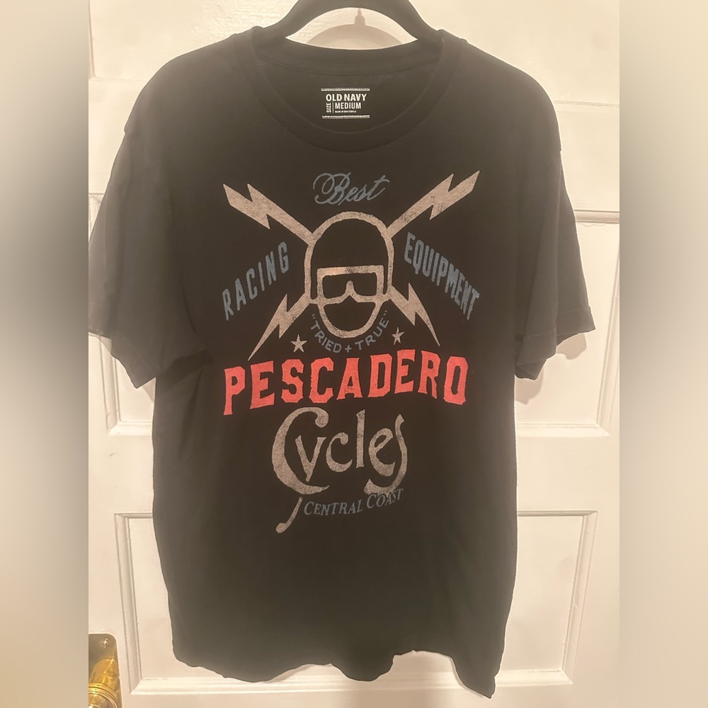 Old Navy biker tee